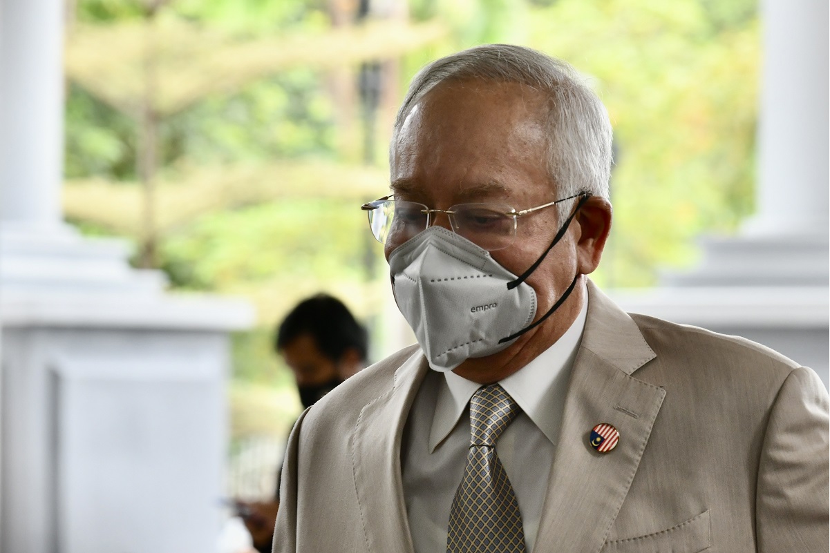Najib is presently serving a 12-year jail term after the Federal Court affirmed his conviction and sentence on seven counts of abuse of power, criminal breach of trust and money laundering related to SRC. (Photo by Sam Fong/The Edge)