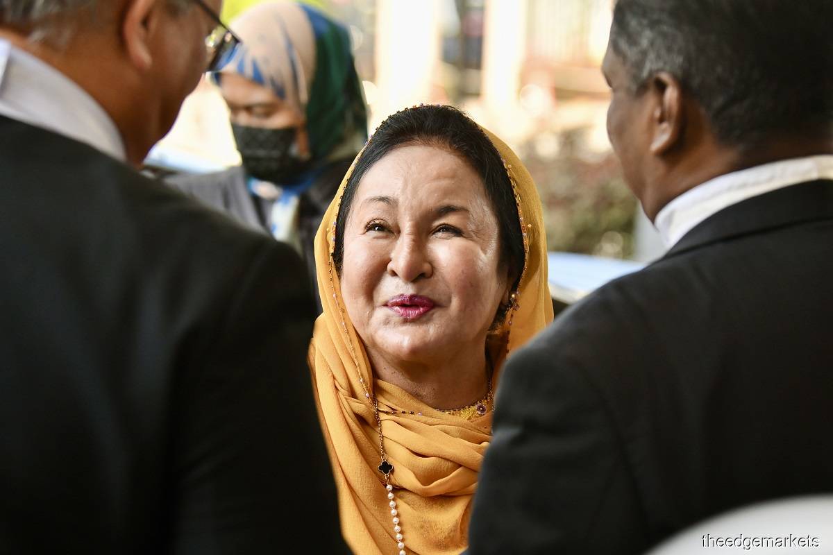 'We have reached the end of the road,' said Justice Zaini of Rosmah's (pictured) solar hybrid graft trial. (Photo by Sam Fong/The Edge)