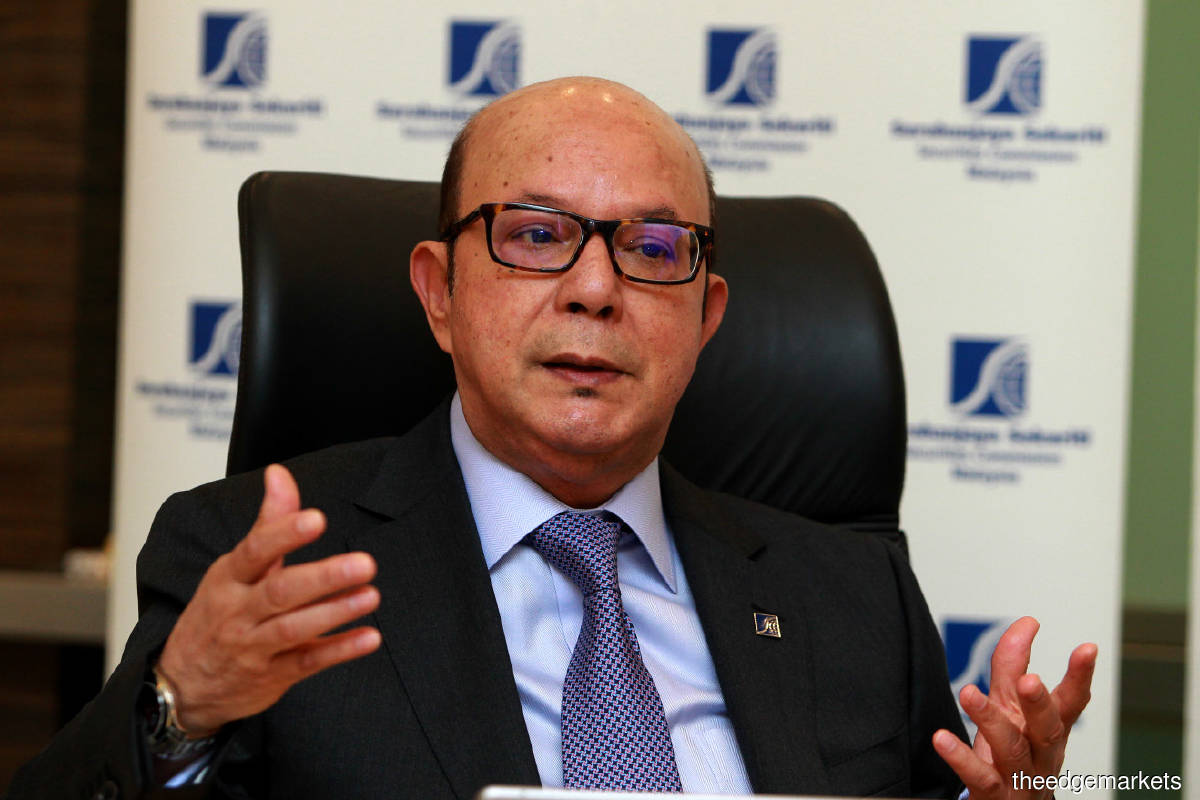 Syed Zaid: Trade based on fundamentals, and not be swayed by rumours or what we call ‘FOMO’. (Photo by Mohd Shahrin Yahya/The Edge)