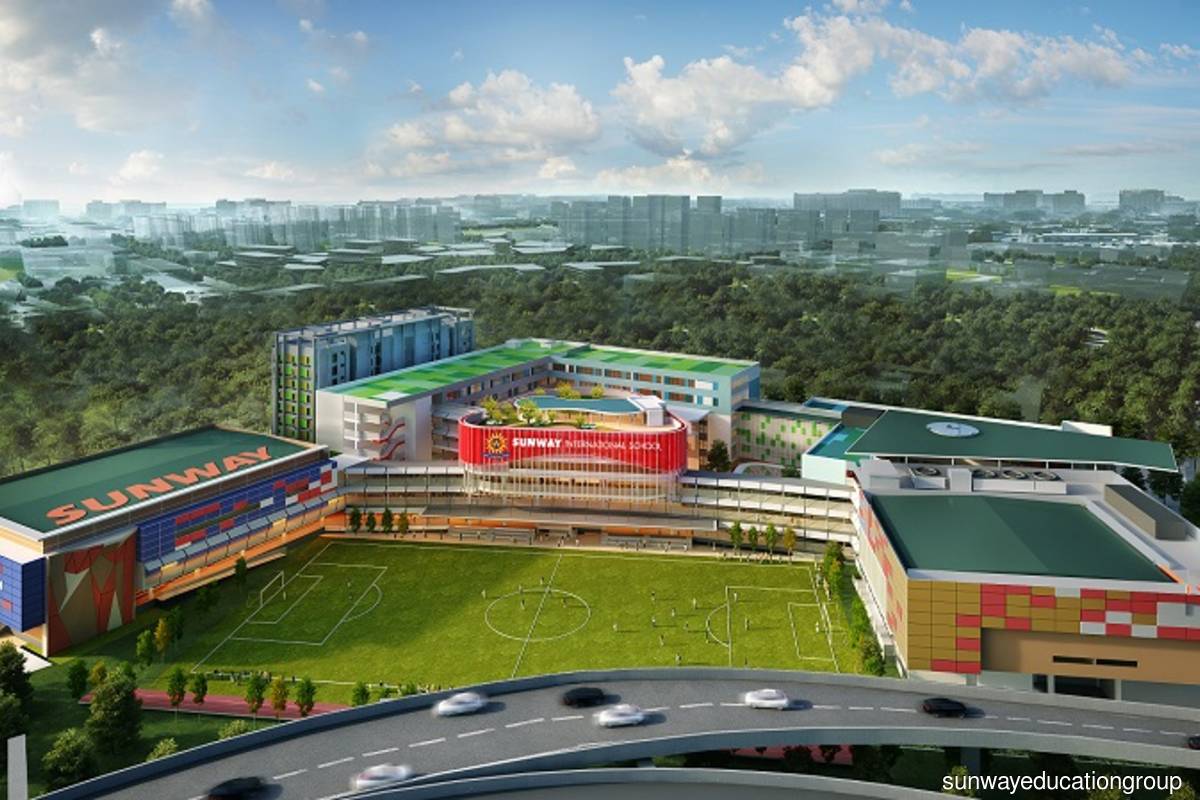 The new seven-acre GreenRE Platinum-certified Sunway International School (SIS) Sunway City KL campus, which is worth RM300 million including land and development costs, will accommodate up to 3000 students. (Photo credit: Sunway Education Group)