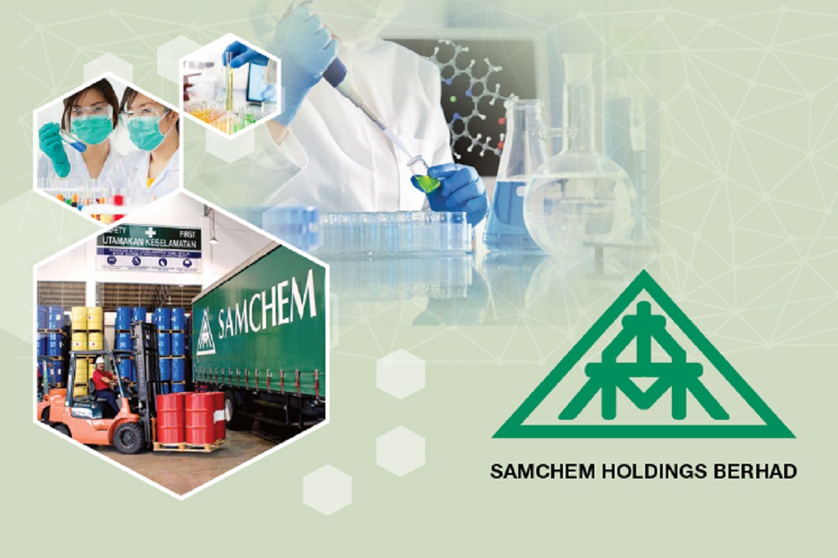 Samchem rises as much as 13% as 2Q earnings surge on improved margins
