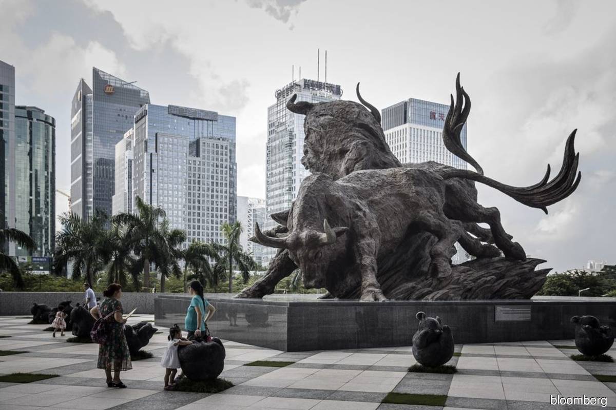 The Shenzhen Stock Exchange of China. The resiliency of Chinese markets is putting a floor on other emerging markets, Goldman Sachs Group Inc’s emerging markets team wrote in a note on Wednesday (March 22).