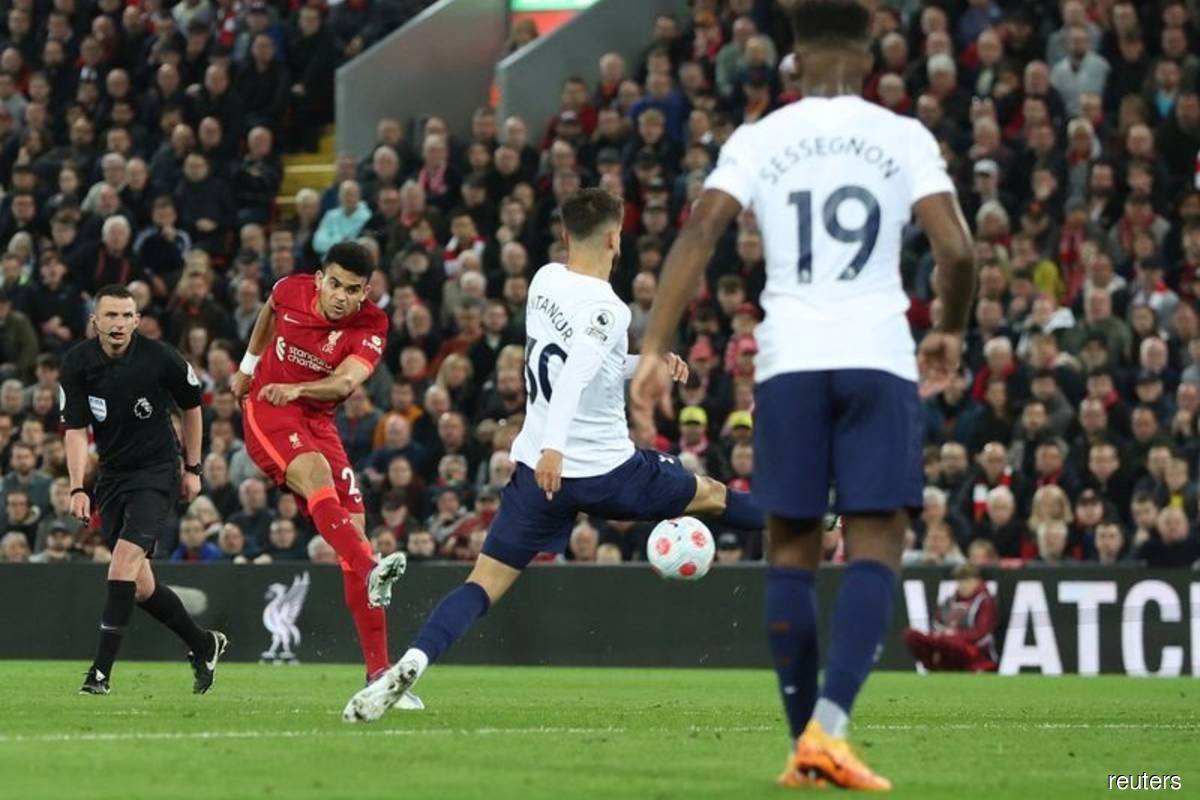 Liverpool suffers title blow in home draw with Spurs