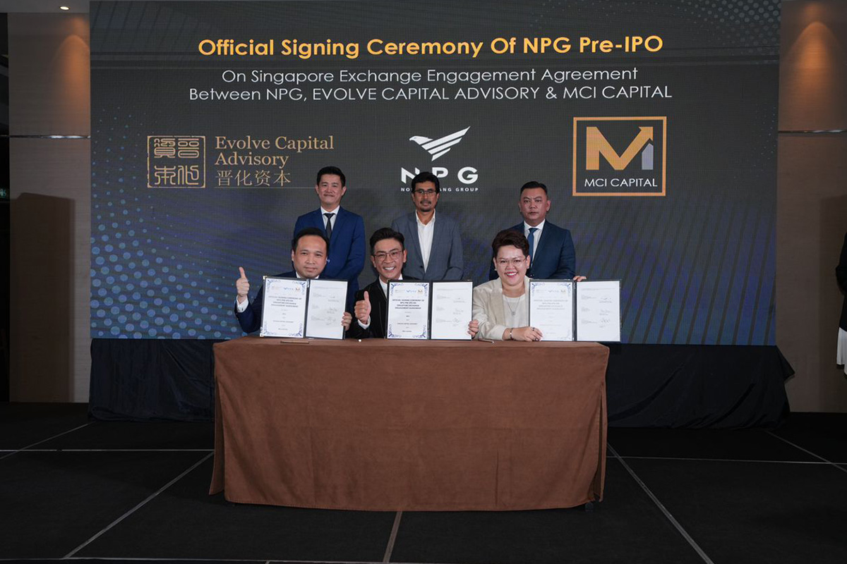 NORMAN PANG GROUP ANNOUNCES INTENTION TO LIST ON SGX WITH PRE-IPO  DECLARATION AND FUND LAUNCH, COLLABORATES WITH FINAS TO BEEF UP LOCAL  ENTERTAINMENT INDUSTRY