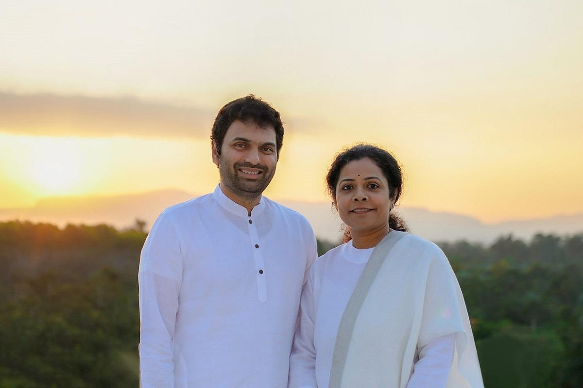 Sri Preethaji (right) and Sri Krishnaji, co-founders of Ekam.