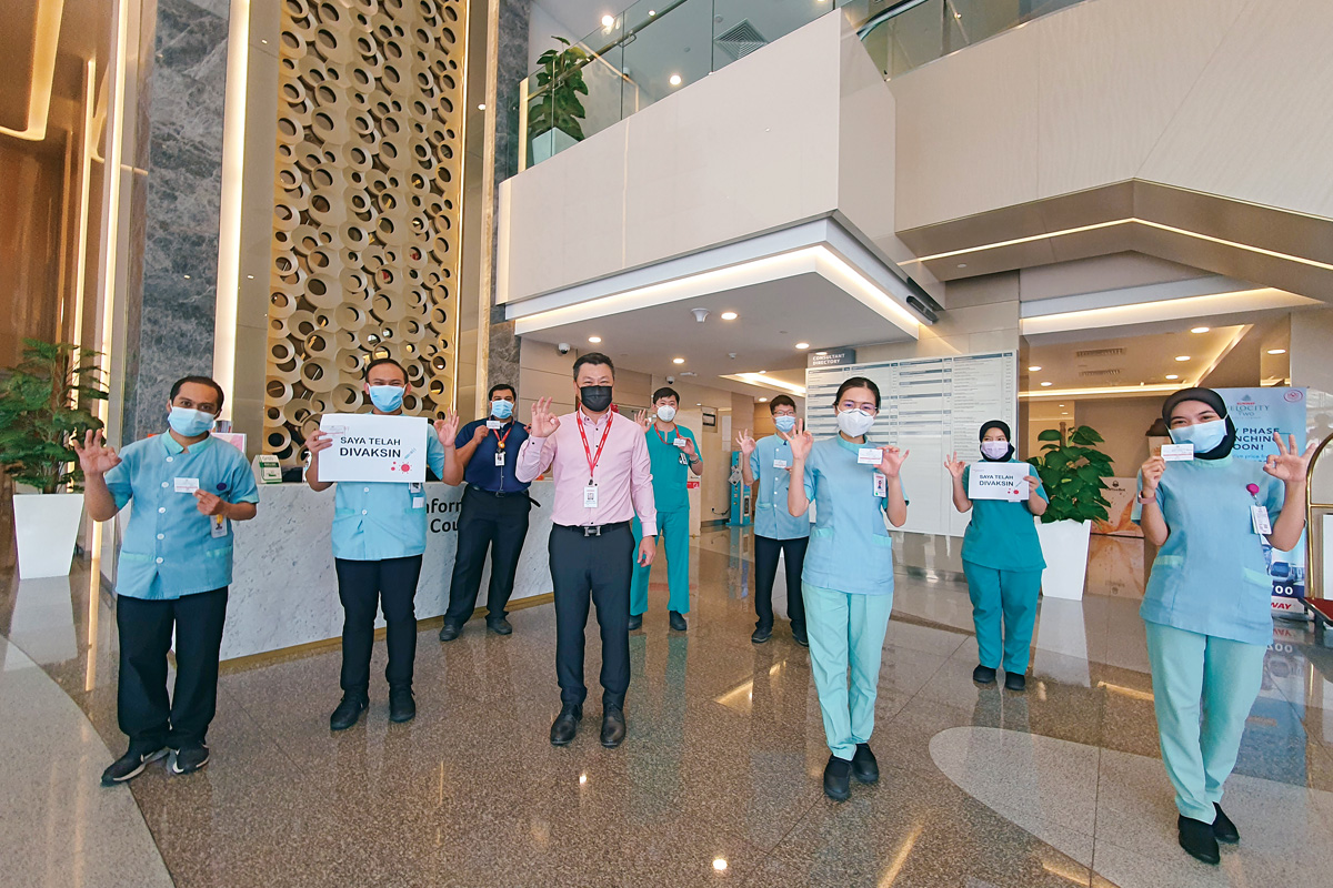 Male nurses a large contributor to the success of Sunway ’s healthcare arm