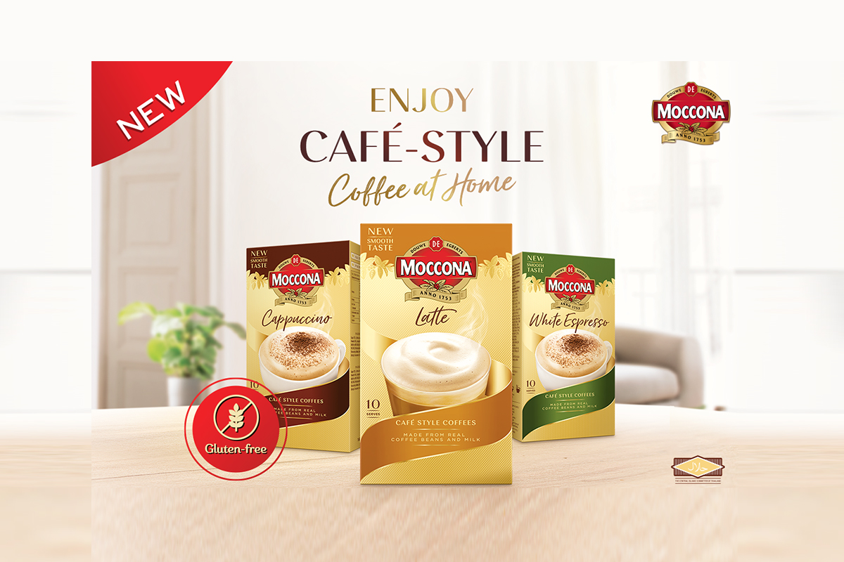 Recreate the café experience at home with Moccona’s Cafe Style Coffees