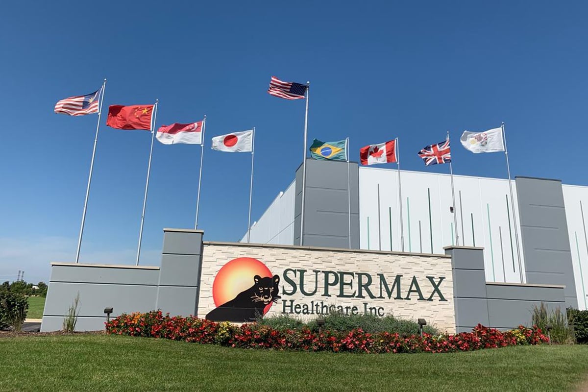 Supermax's US factory nears completion