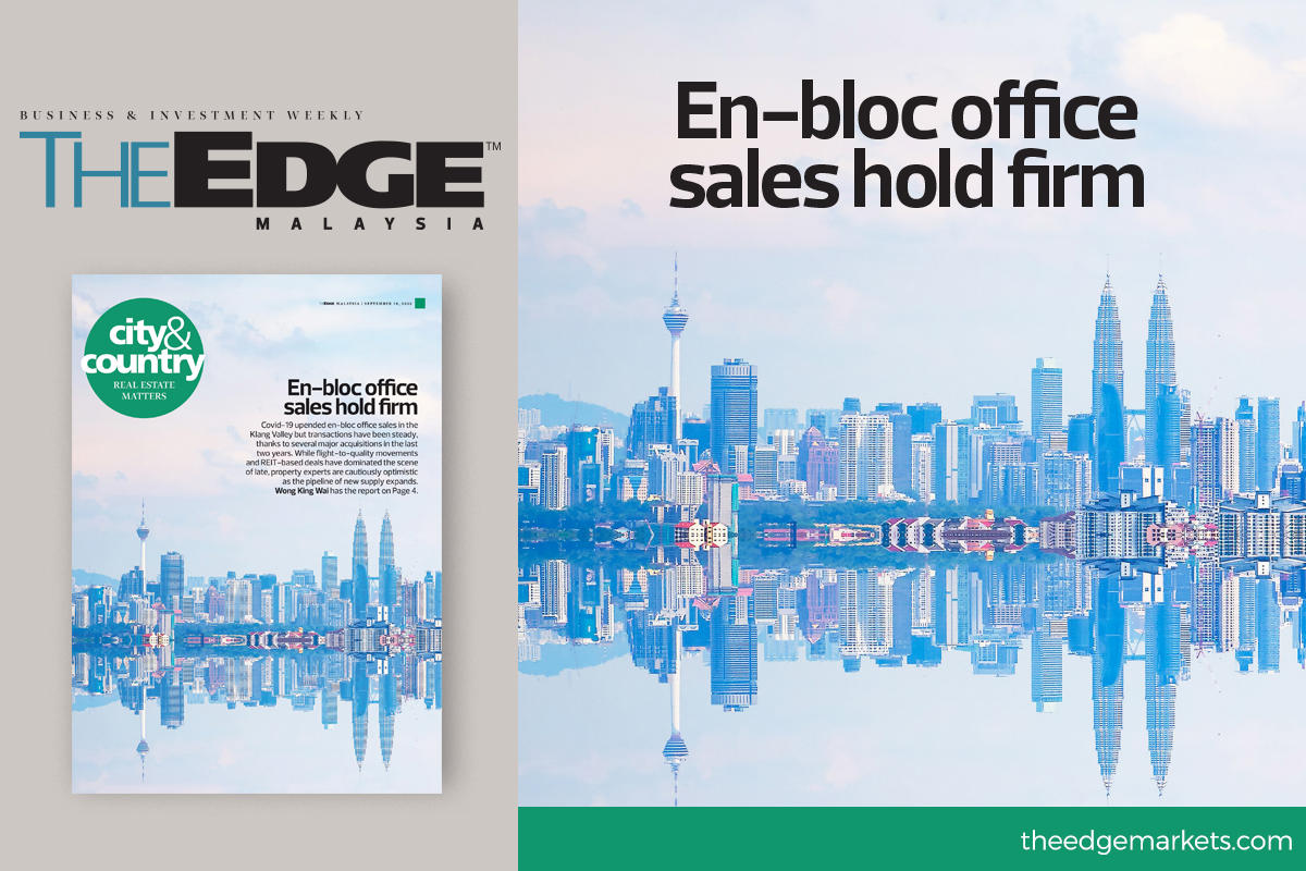 En-bloc office sales hold steady
