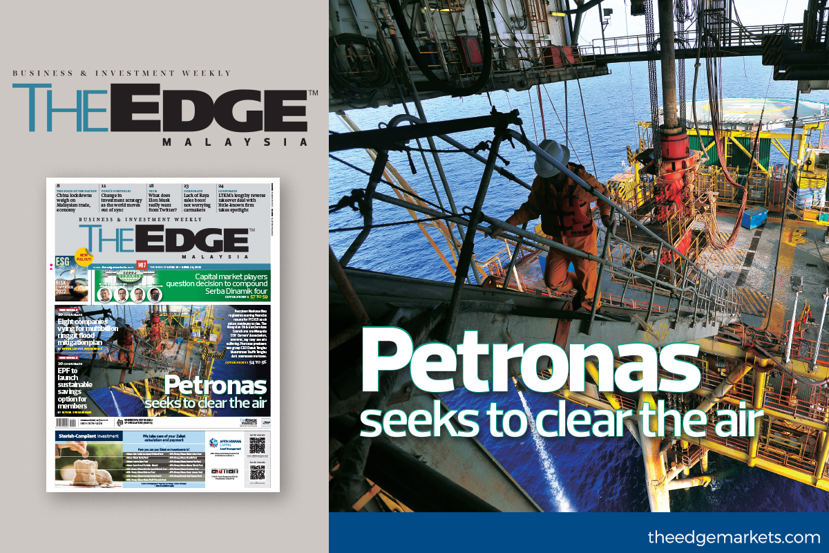 Double cover: Petronas seeks to clear the air over allegations it faces; SC's baffling move to compound Serba Dinamik's top execs