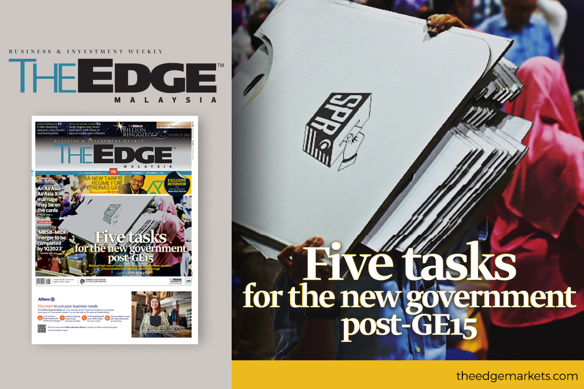 Five tasks for the new government post-GE15