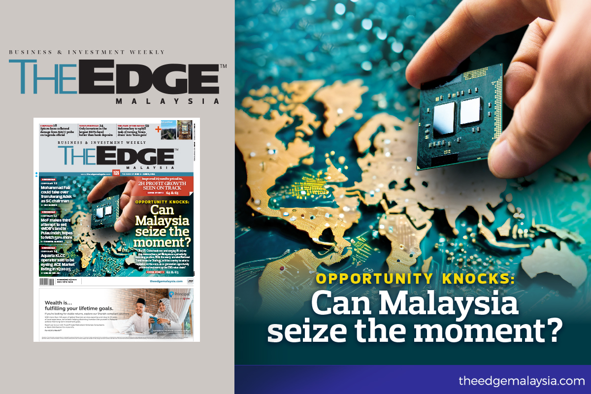 双重封面：机遇敲响马来西亚之门 + 第一季度盈利报告改善，利润…