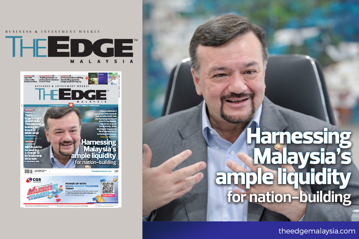 利用马来西亚充足的流动资金进行国家建设 – The Edge Malaysia