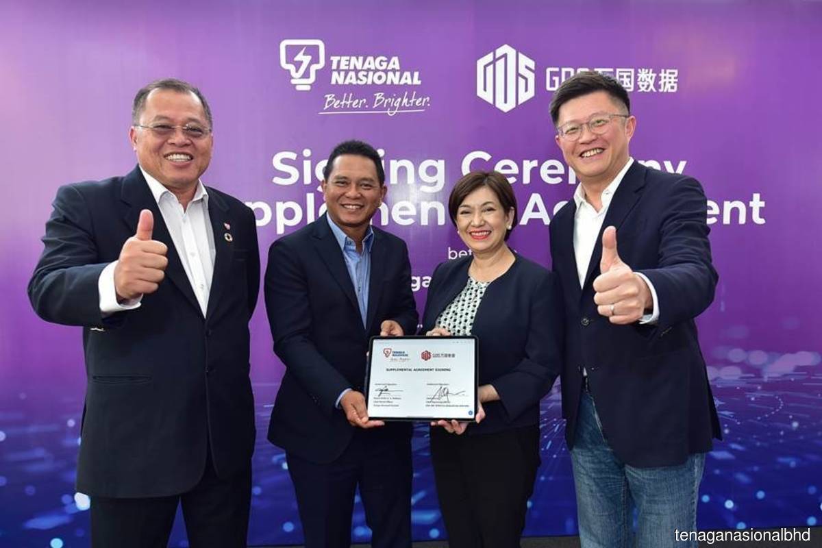 TNB to start supplying high voltage electricity to GDS’s Johor Bahru