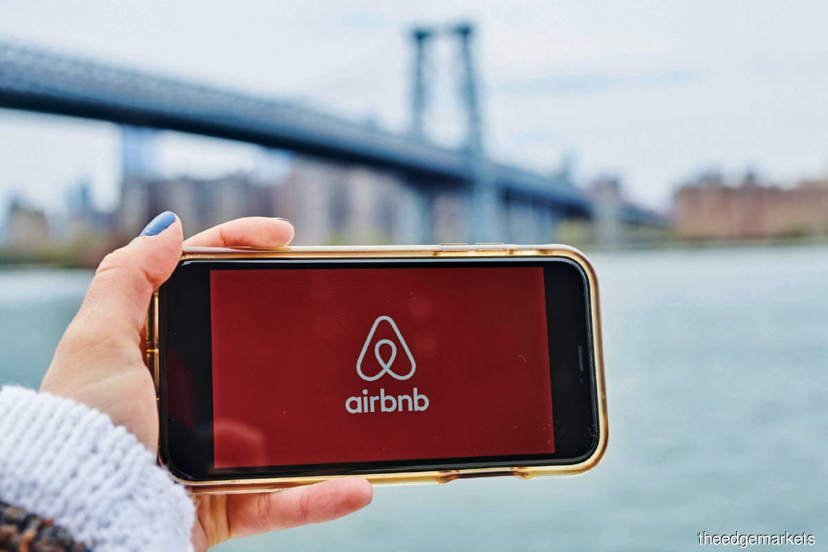 Airbnb is set to be the biggest online travel operator in the world. (Photo by Bloomberg)
