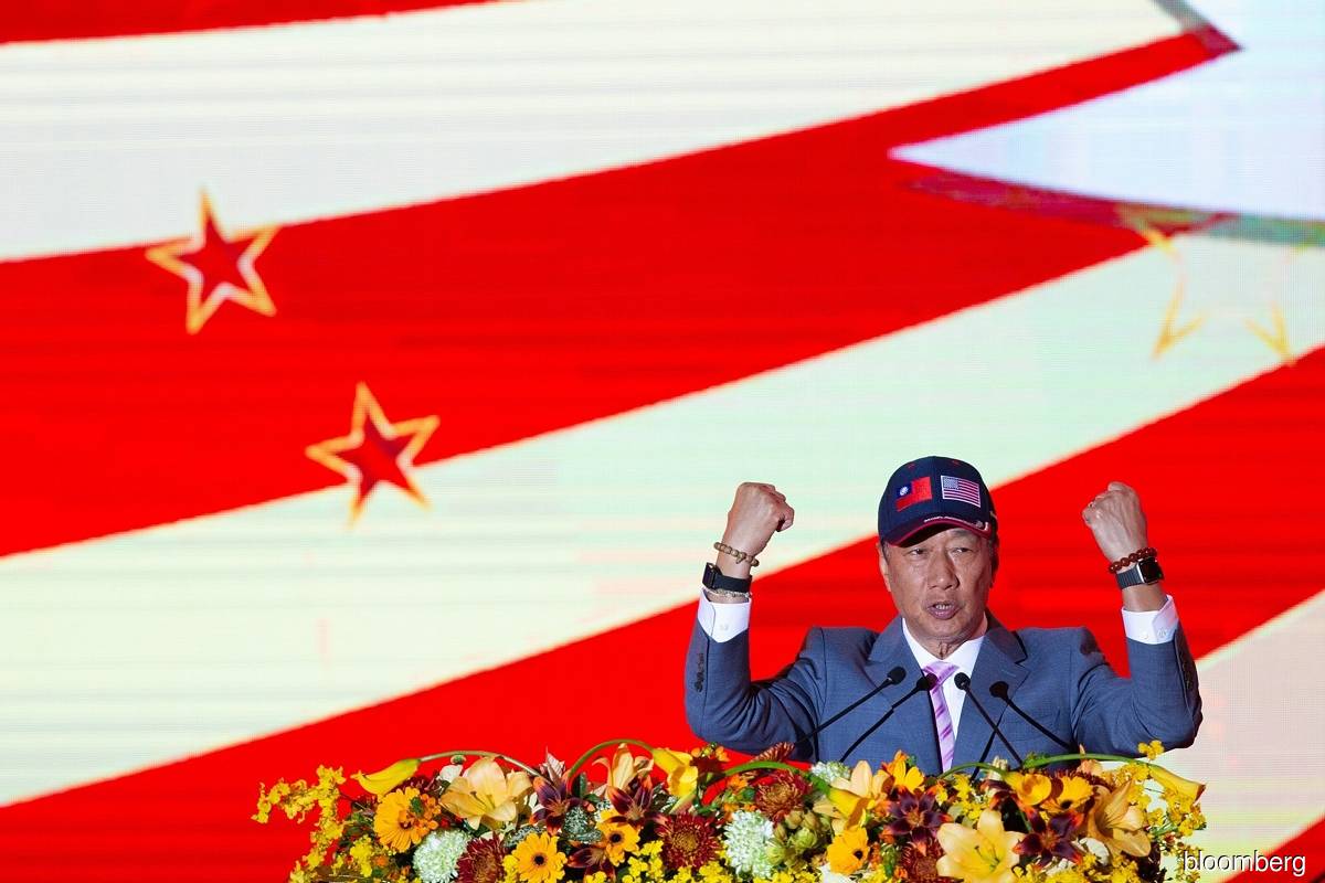 Terry Gou, the billionaire founder of Foxconn Technology Group