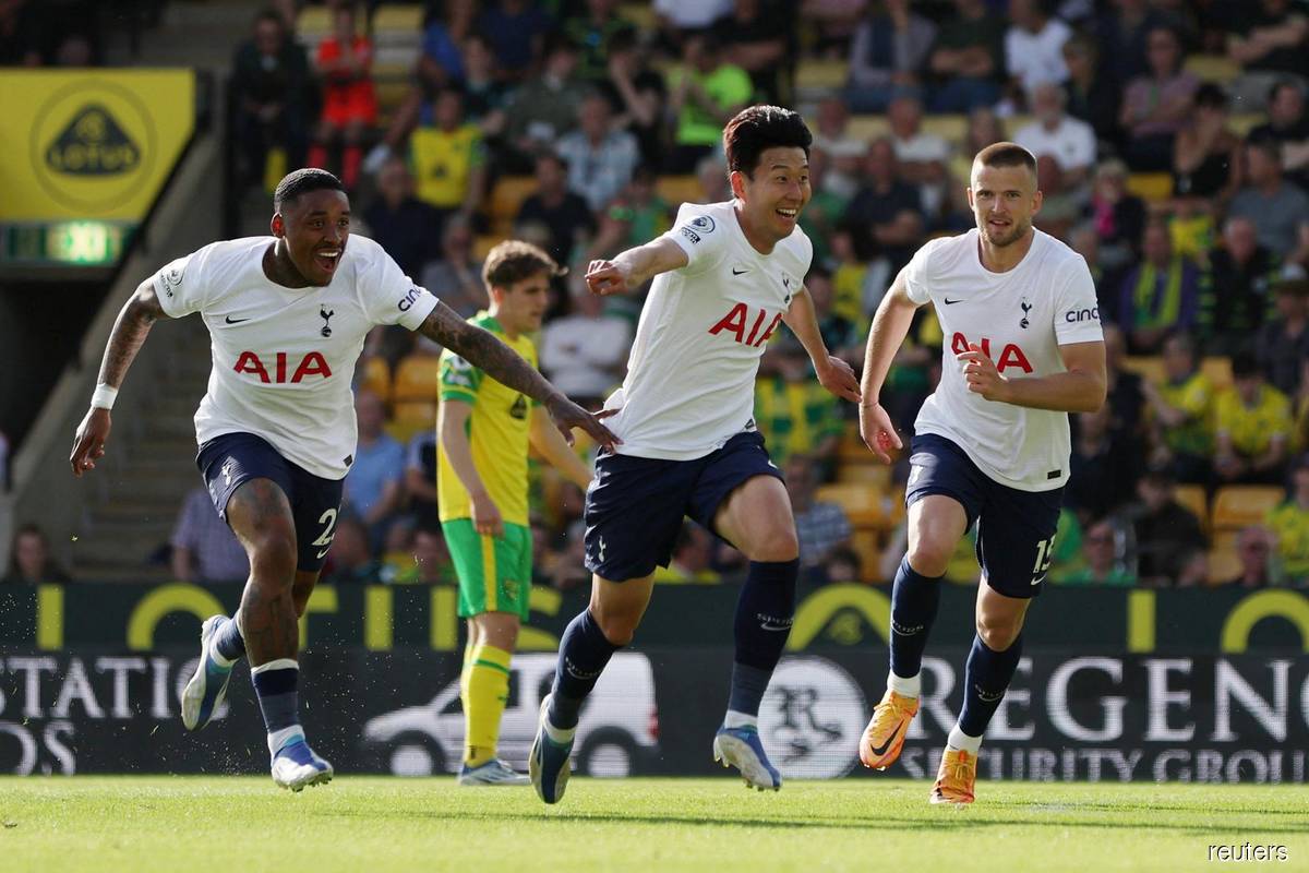 Tottenham seal Champions League spot with 5-0 win at Norwich