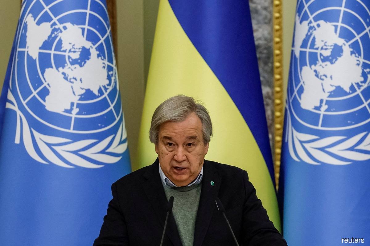United Nations secretary general Antonio Guterres (Reuters filepix by Alina Yarysh)