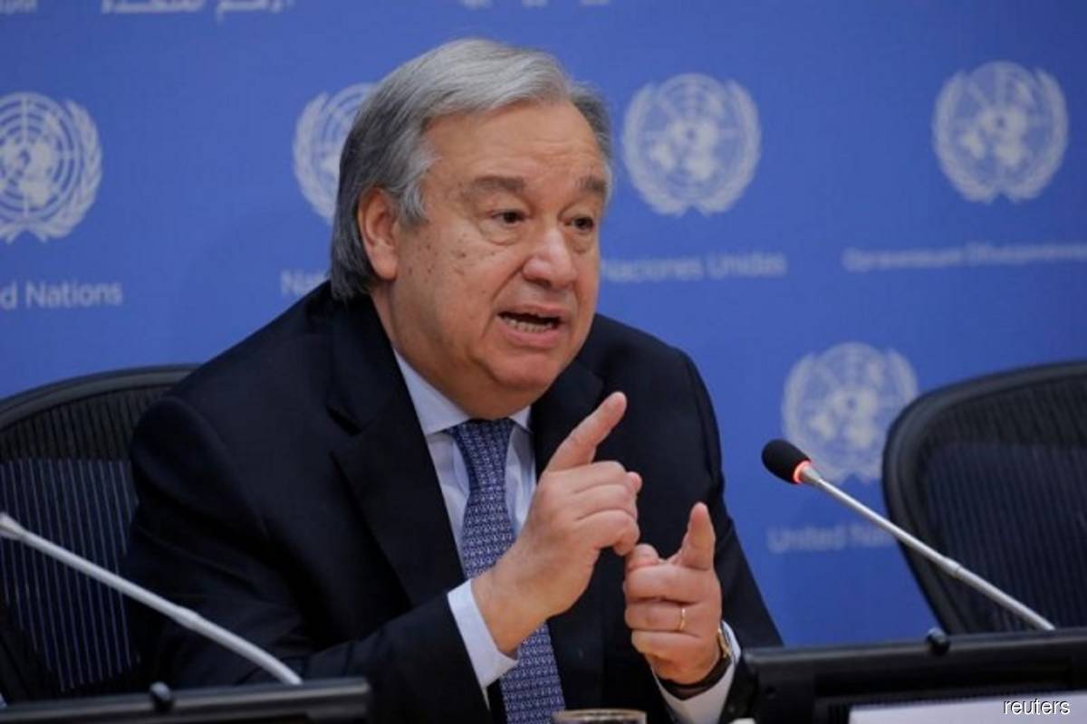 United Nations Secretary-General António Guterres (Reuters filepix)