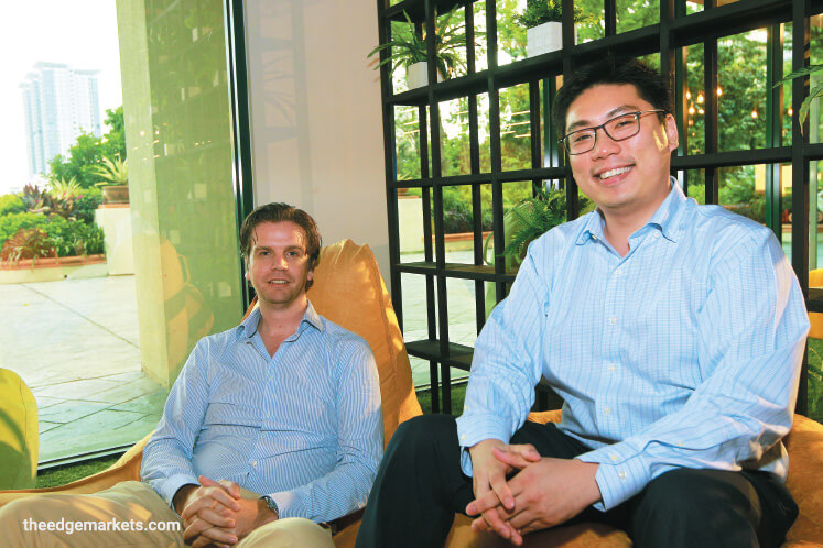 Van Leeuwen (left) and Chua (Photo by Haris Hassan/The Edge)