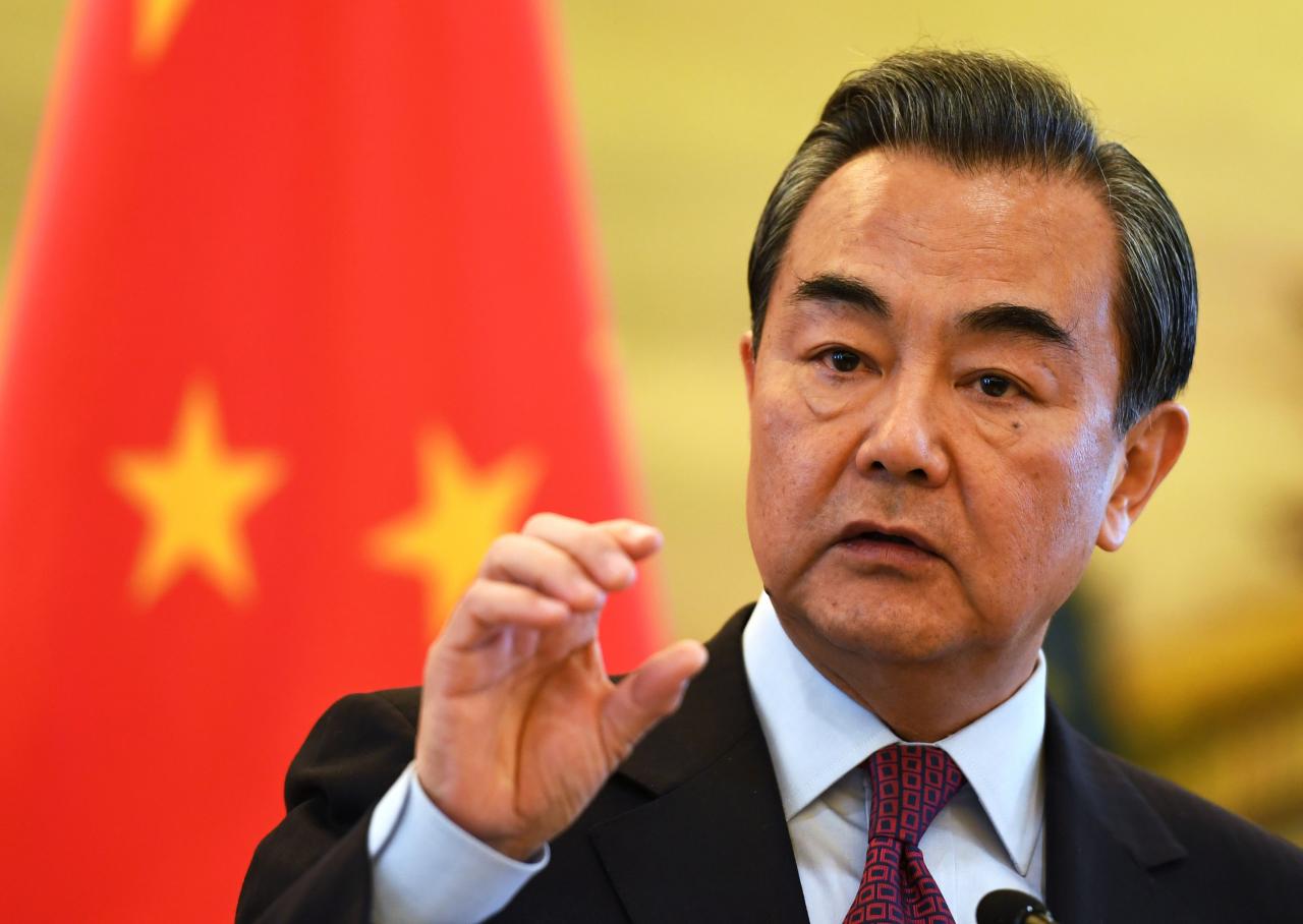 China's top diplomat Wang Yi 