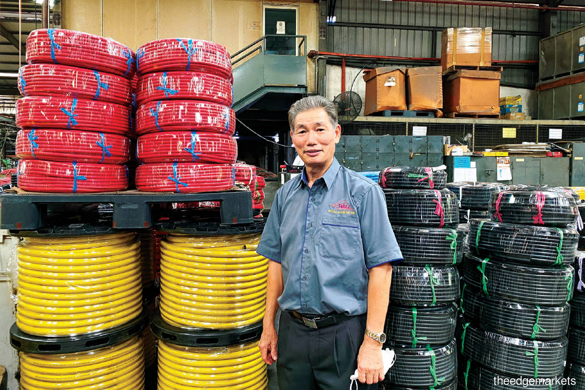 Huang: We focus on doing what we are good at, which is customised products (Photo by Liew Jia Teng / The Edge)