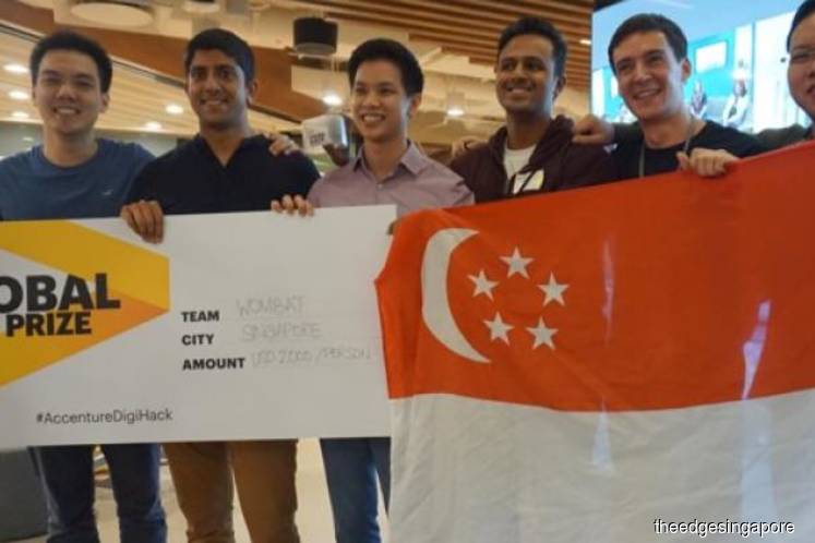 Singapore team wins Accenture’s first globally-linked hackathon
