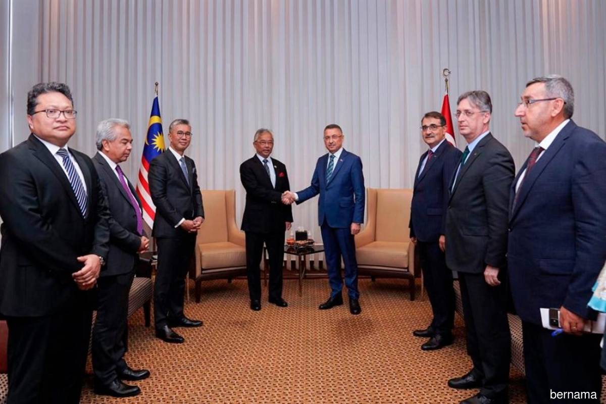 King grants audience to Vice President of Turkiye