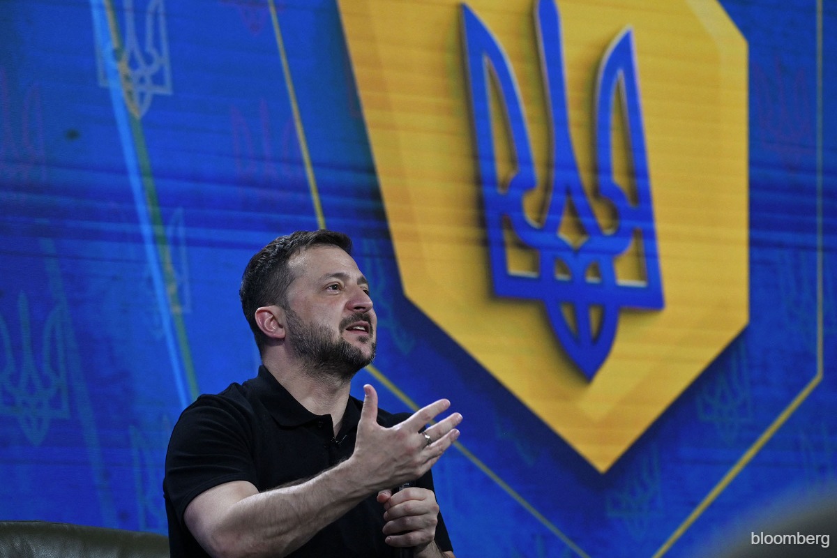 Ukraine has amassed US$43b for defence industry, Zelenskiy says
