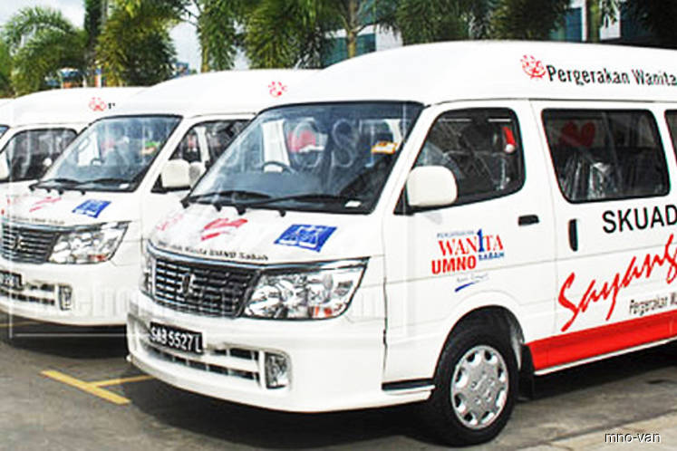Image result for wanita umno vans