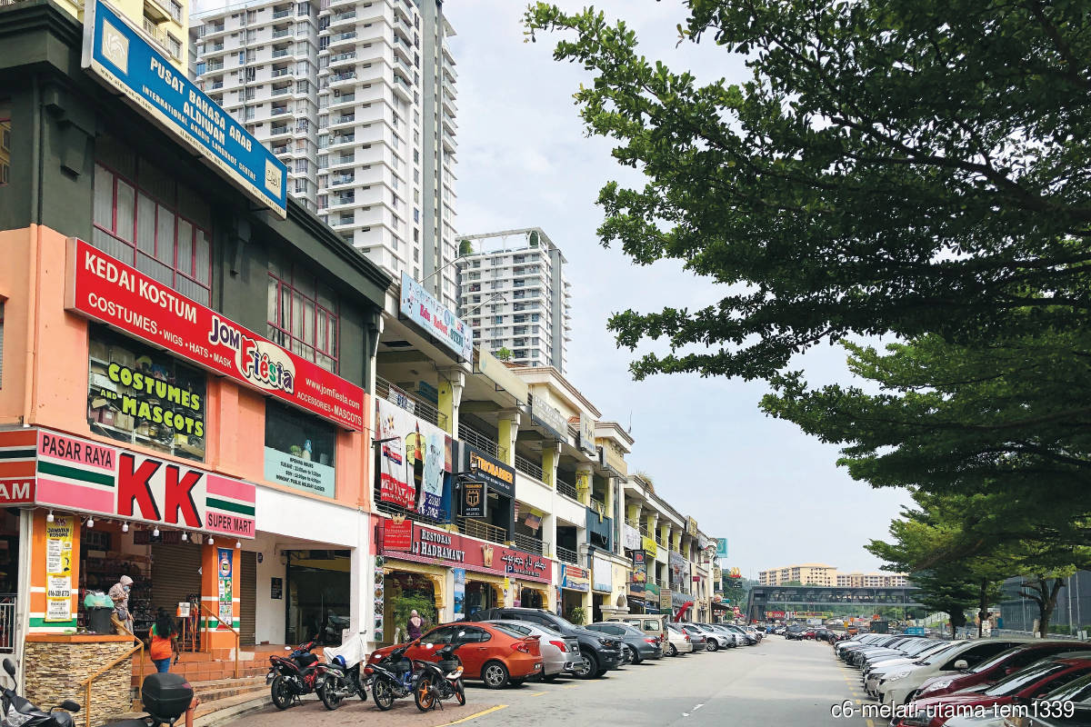 Streetscapes Vibrant Commercial Street In Melati Utama The Edge Markets