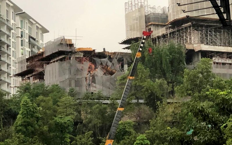 Taman Desa condo collapse: DOSH officers dispatched to investigate incident