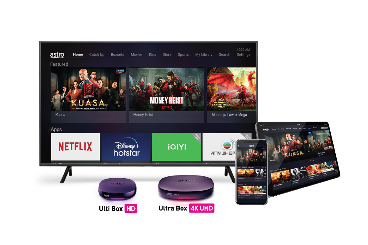 NEXT LEVEL ENTERTAINMENT EXPERIENCE AWAITS ASTRO CUSTOMERS