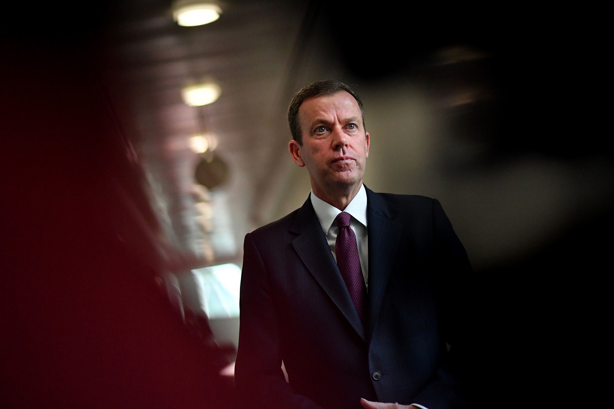 Australia's Trade Minister Dan Tehan (Photo by Bloomberg)