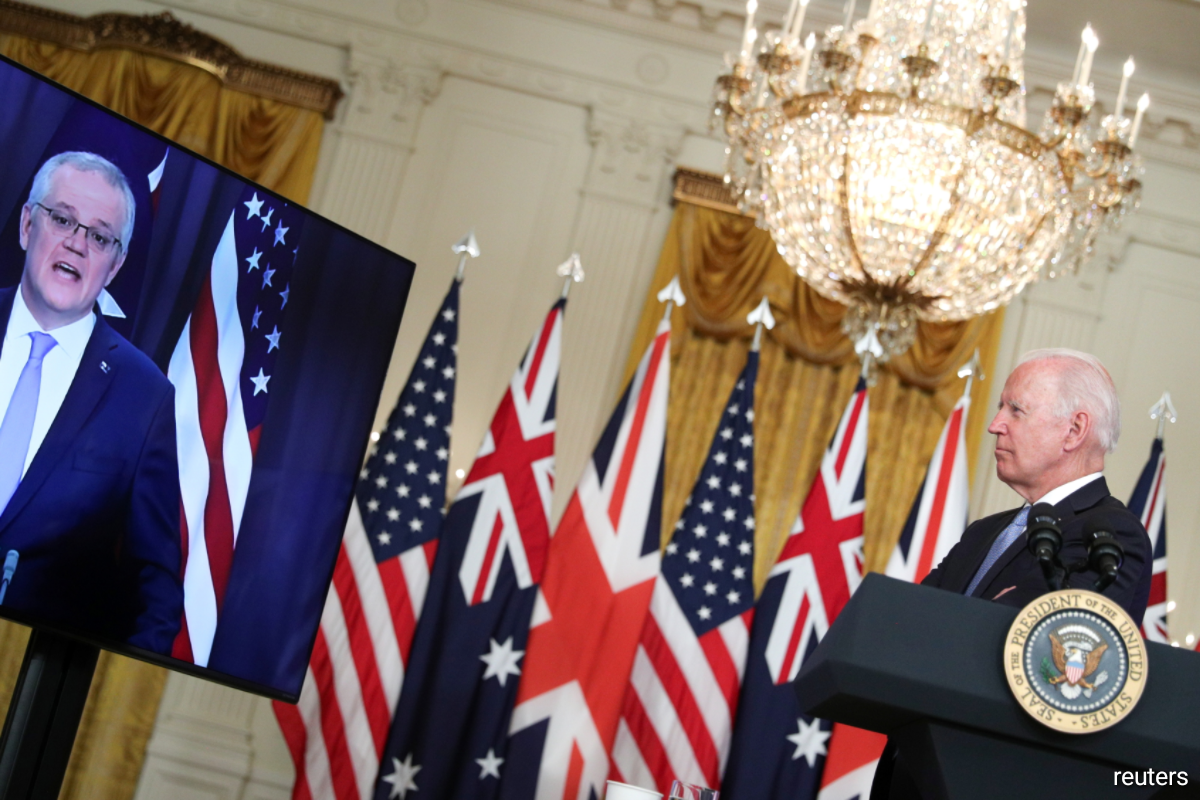 Australia will build eight nuclear-powered submarines under an Indo-Pacific security partnership with the United States and Britain. Reuters