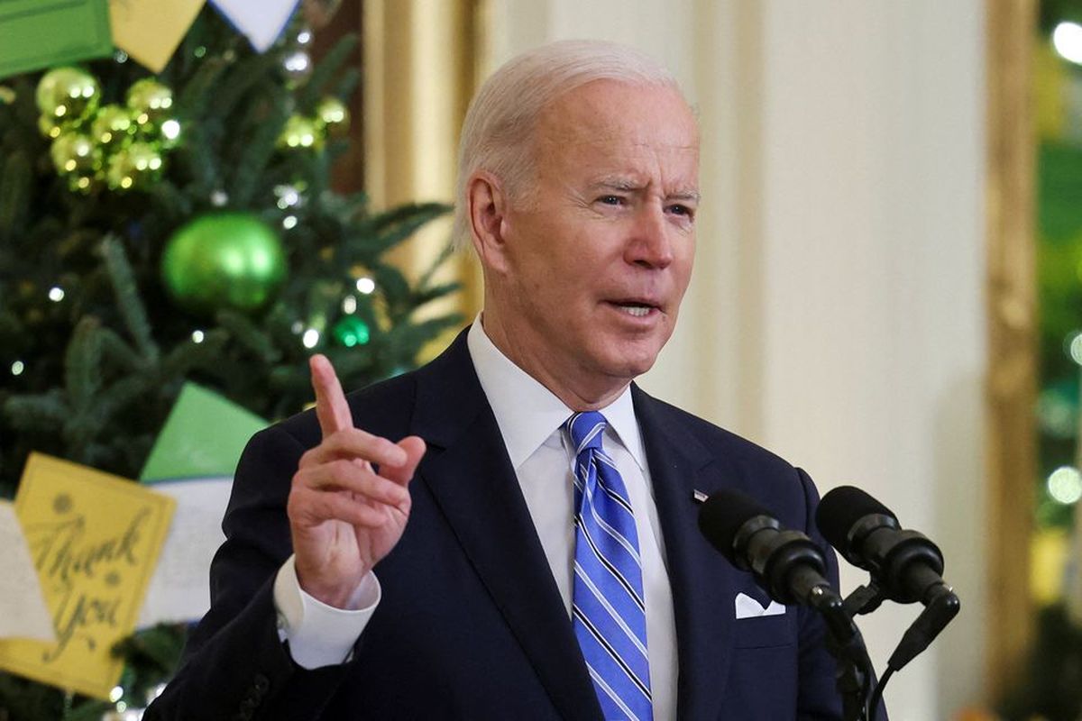 Biden says any Russian movement into Ukraine will be considered invasion