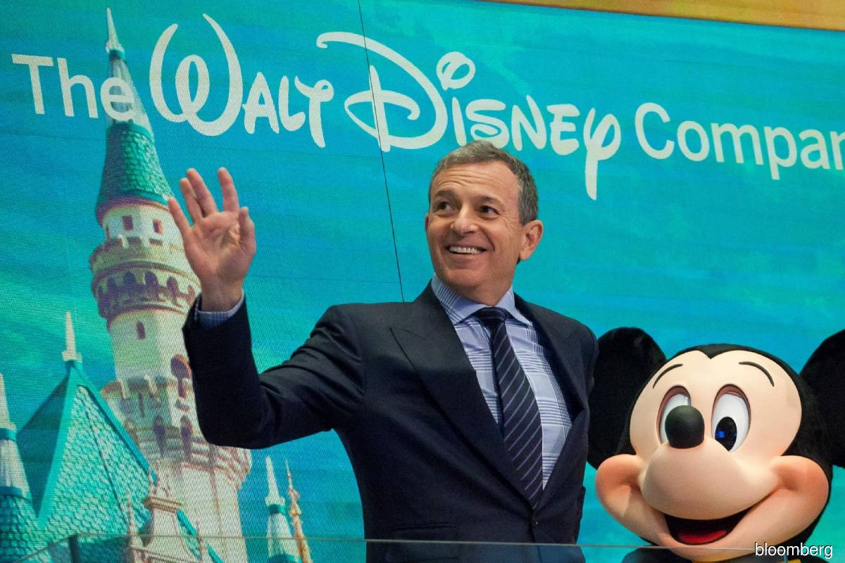 Walt Disney Co's new chief executive officer Bob Iger