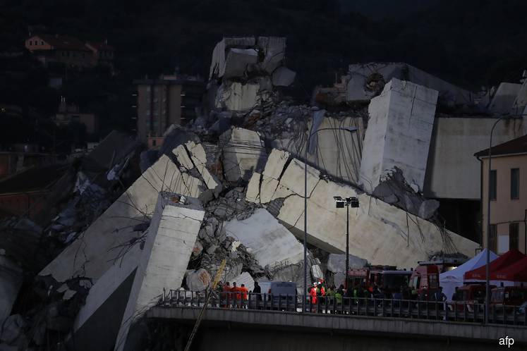 No Malaysians involved in Italian bridge collapse