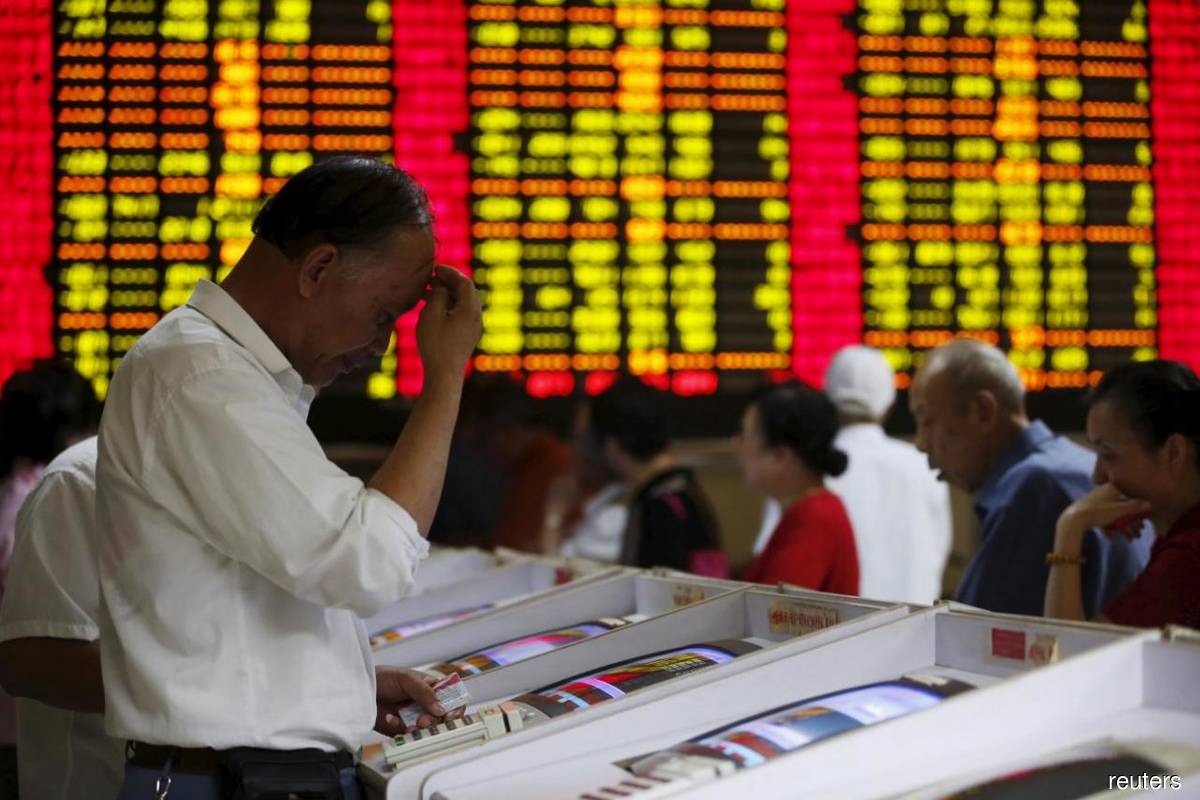 Chinese stocks fall as Covid flare-ups dent sentiment