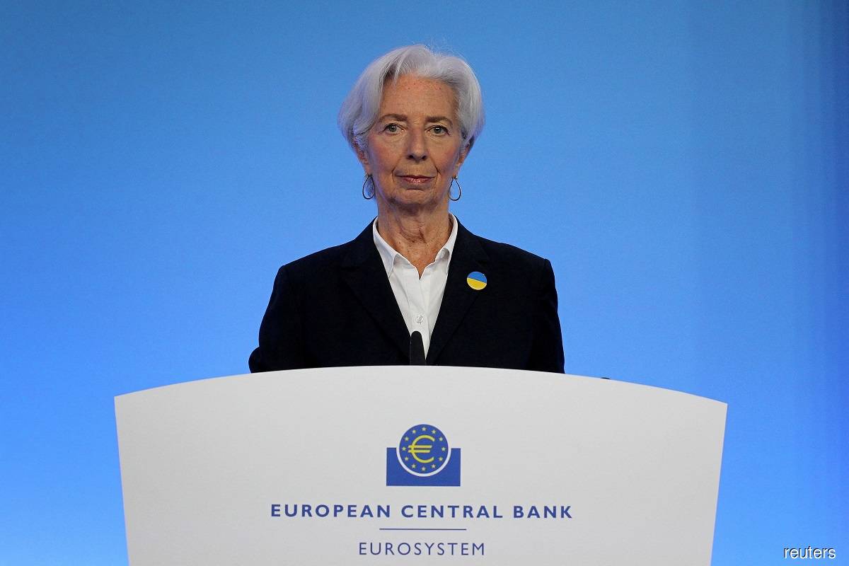 European Central Bank president Christine Lagarde