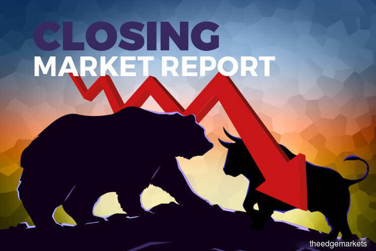 KLCI down as foreign selling persists on U.S. rate hike cue