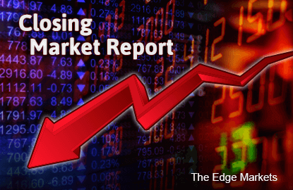 KLCI falls for 2nd straight session as oil prices slide to lowest since 2004