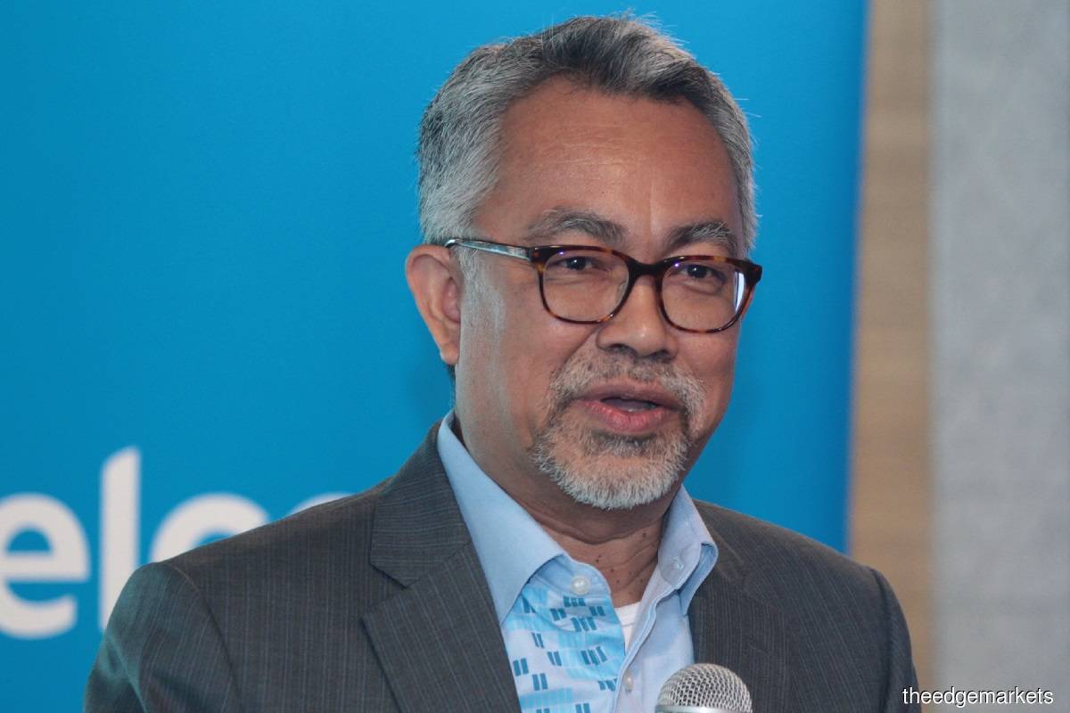 CelcomDigi chief executive officer Datuk Idham Nawawi (Photo by Suhaimi Yusuf/The Edge)