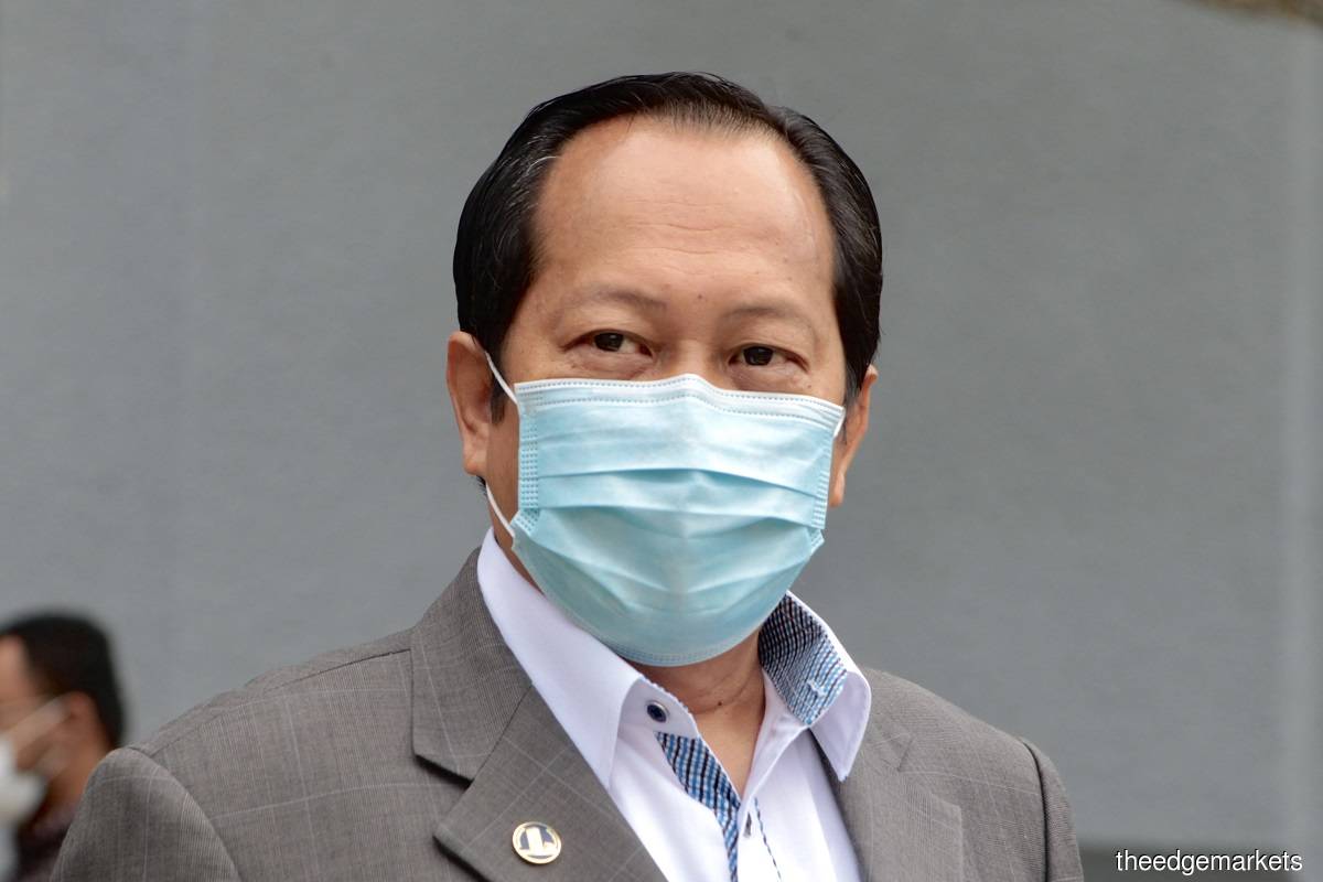 Datuk Seri Ahmad Maslan (Photo by Zahid Izzani Mohd Said/The Edge)