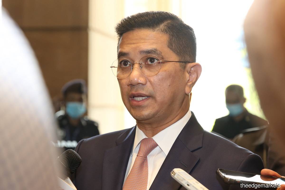 Datuk Seri Mohamed Azmin Ali (Photo by Sam Fong/The Edge)