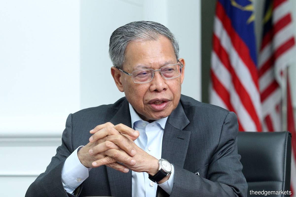 Datuk Seri Mustapa Mohamed (Photo by Kenny Yap)