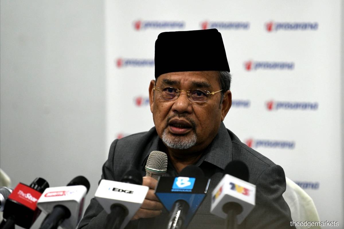 Datuk Seri Tajuddin Abdul Rahman(摄影:Shahrin Yahya)