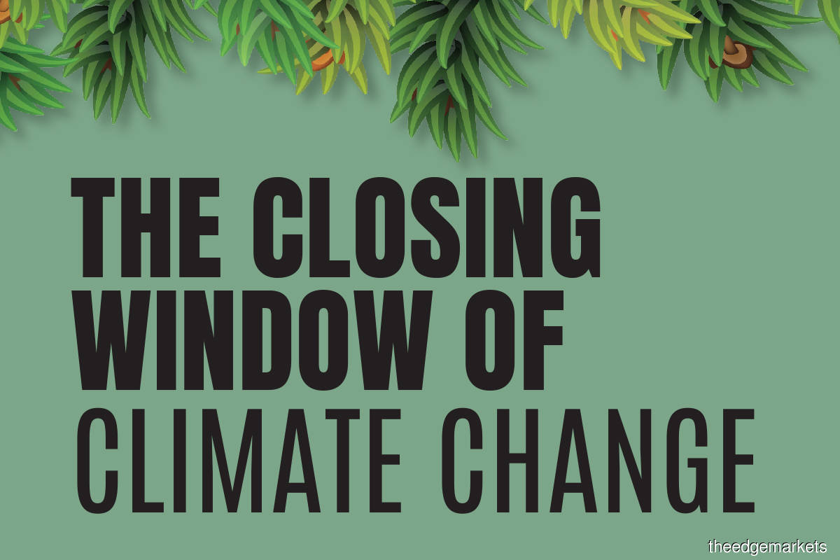 The closing window of climate change