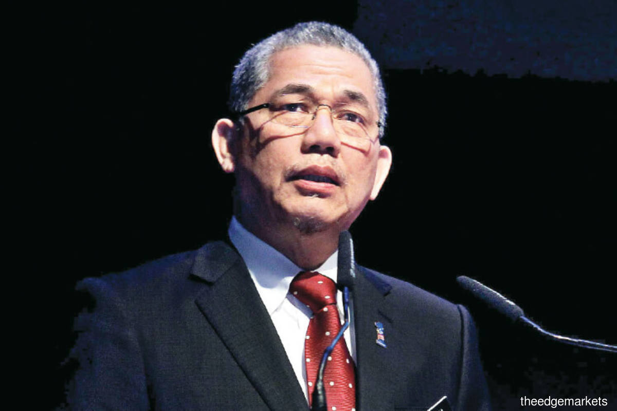 Senior vice-president of Parti Pesaka Bumiputera Bersatu (PBB) Datuk Seri Fadillah Yusof (The Edge filepix)