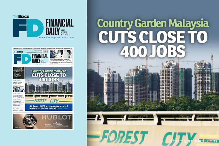 Country Garden Malaysia Cuts Close To 400 Jobs The Edge Markets